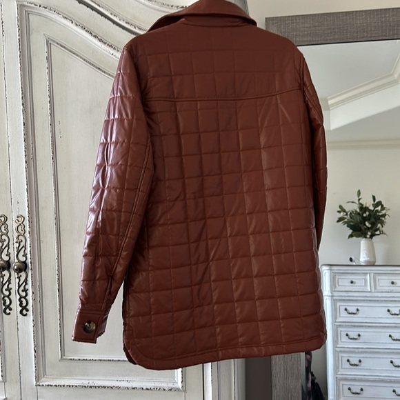 Beautiful Sam Edleman Leather Coat - Picture 4 of 5